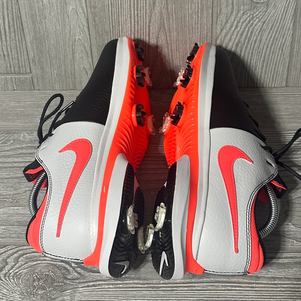 Nike Air Zoom Victory Tour 3 Golf Shoes Mens 9.5 Black Crimson DX9025-004 Spiked - Picture 5 of 8